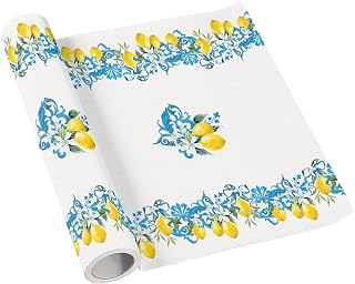 Paw Textile Table Runner 40cm x 24m - Citrus Baroque