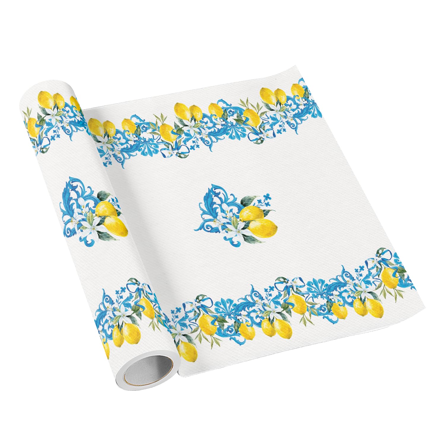 Paw Textile Table Runner 40cm x 24m - Citrus Baroque