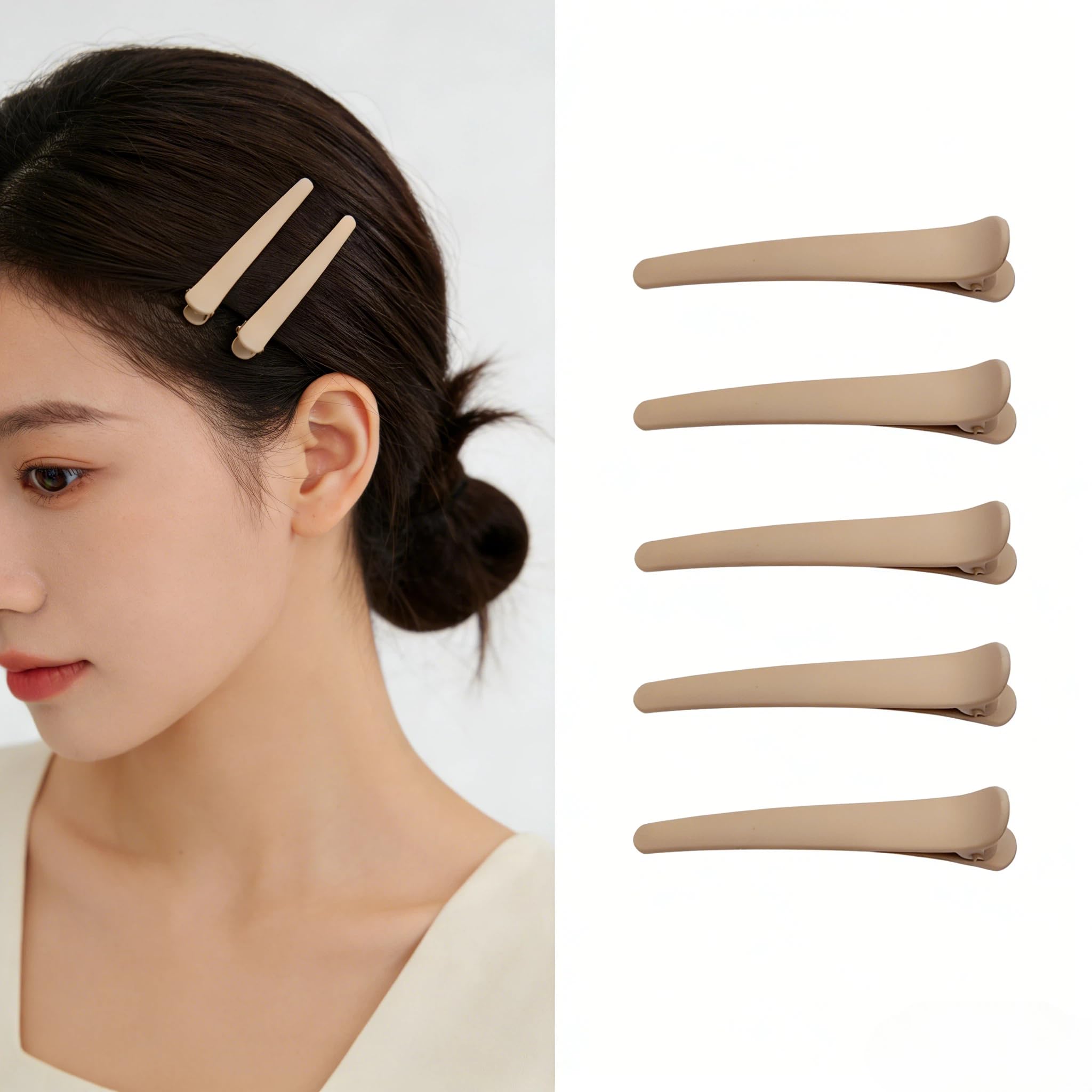 5 Professional Clips for Hair Styling, Large Hair Section Clips, Ideal Gift for 