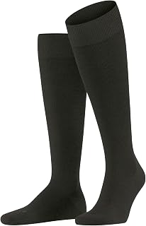 FALKE Lufthansa Travel & Comfort Men's Energizing Wool Knee-High Socks Strong Compression Improved Blood Circulation Warm Breathable Climate-Regulating Odour-Neutralising Cotton 1 Pair