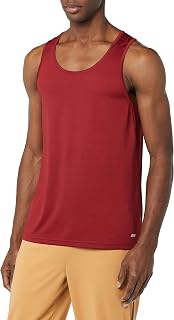 Amazon Essentials Men's Technical Gym Tank Top Lightweight Stretch Quick Dry Technology