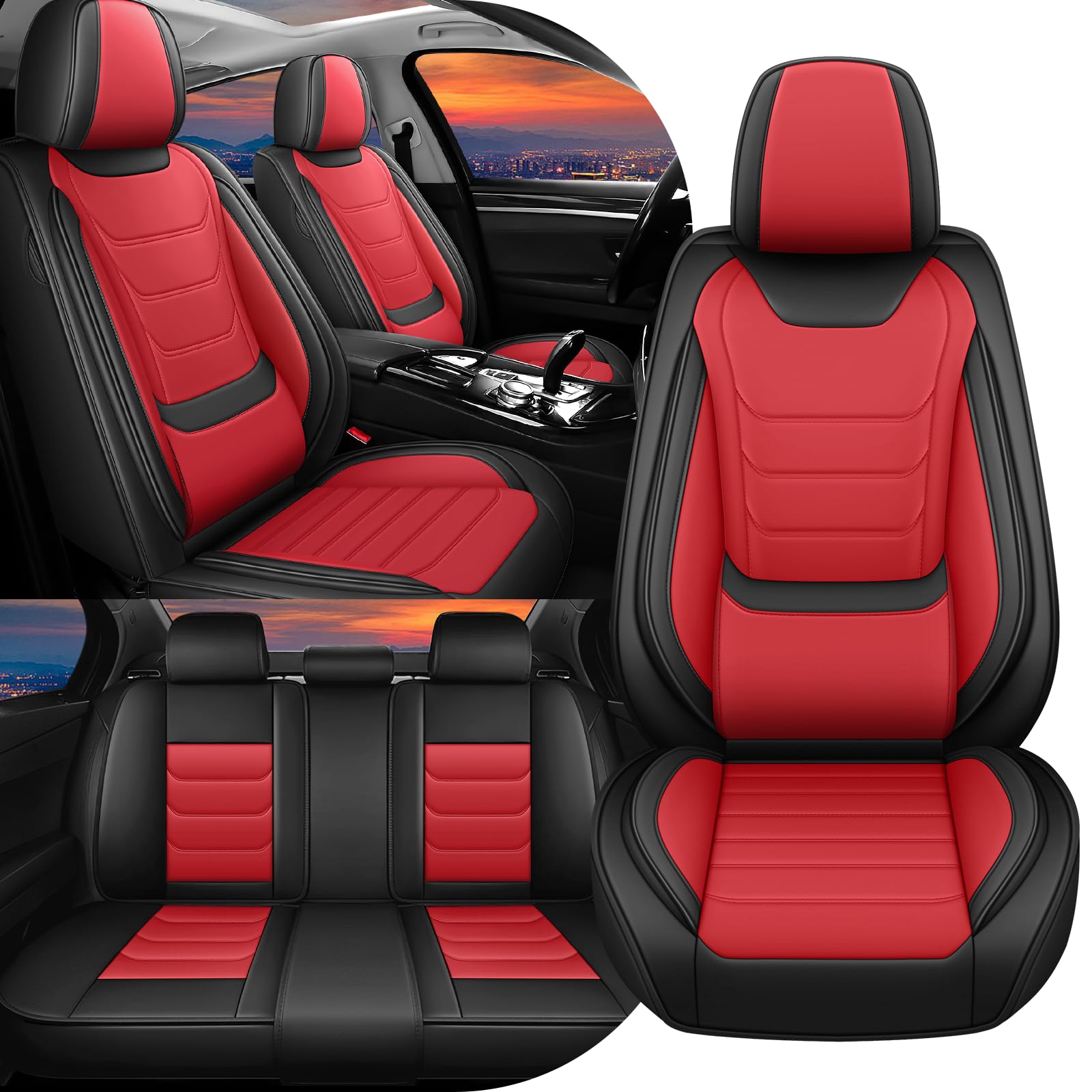 Fit for Honda CRV Seat Covers 2008-2026, Full Coverage Customized Premium Seat C