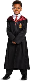 Disguise Harry Potter Gryffindor Robe, Official Wizarding World Costume Robes, Classic Kids Size Dress Up Accessory, Child Size (10-12)