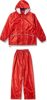 Winter Cherry Advent Rain Suit, Waterproof, Breathable, Fully Lined Mesh, Top and Bottom Set