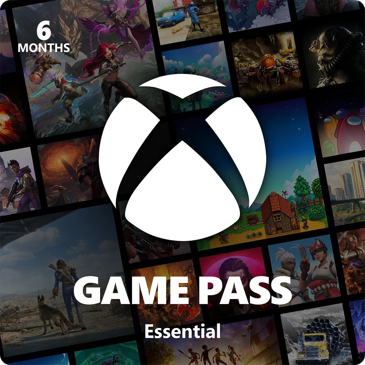 XBOX Game Pass Essential – 6 Month Membership