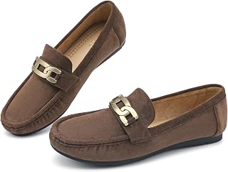 UBFEN Mocassins confortables pour femmes classiques et décontractés