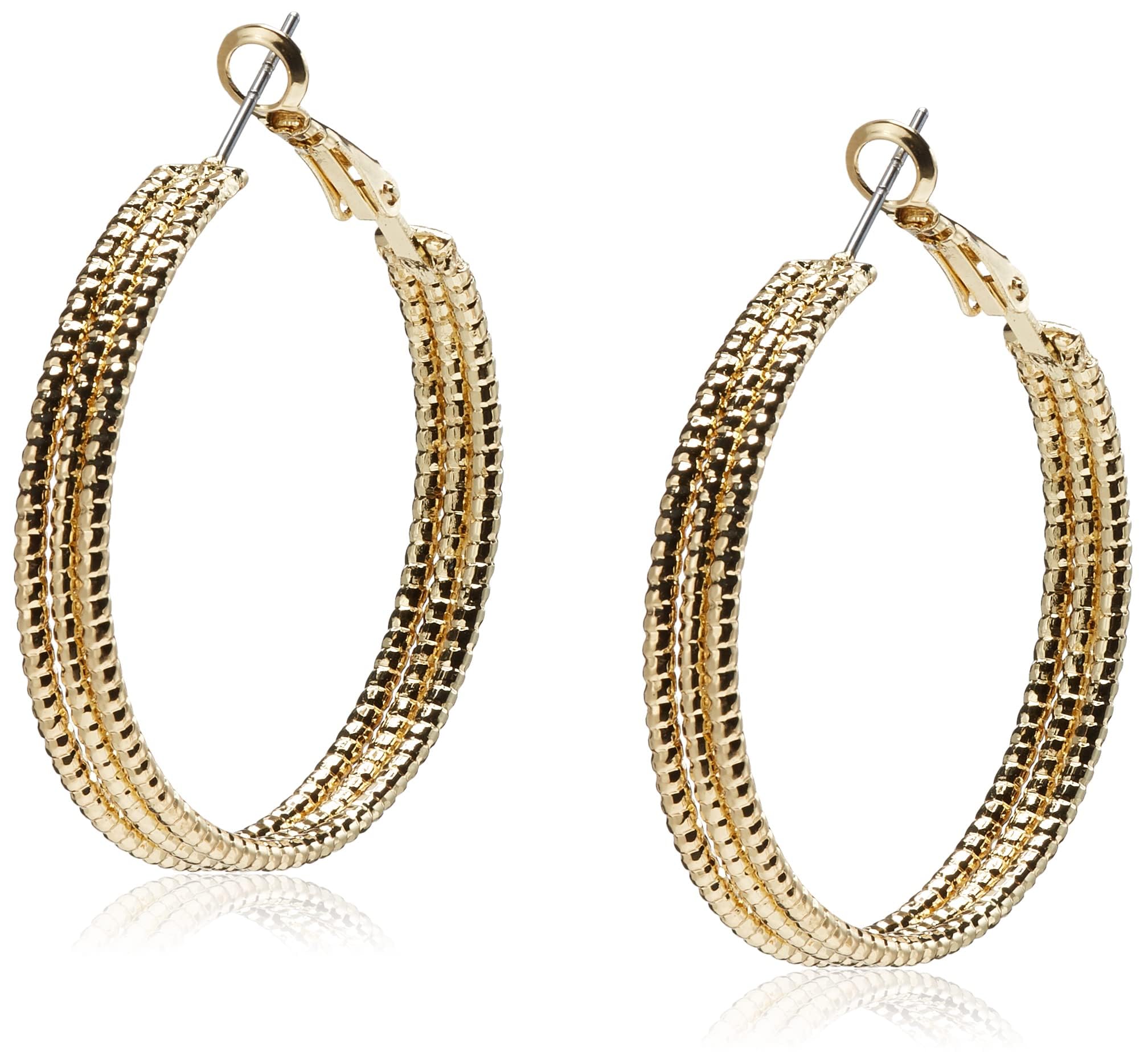 GUESS Silver Hoop Earrings