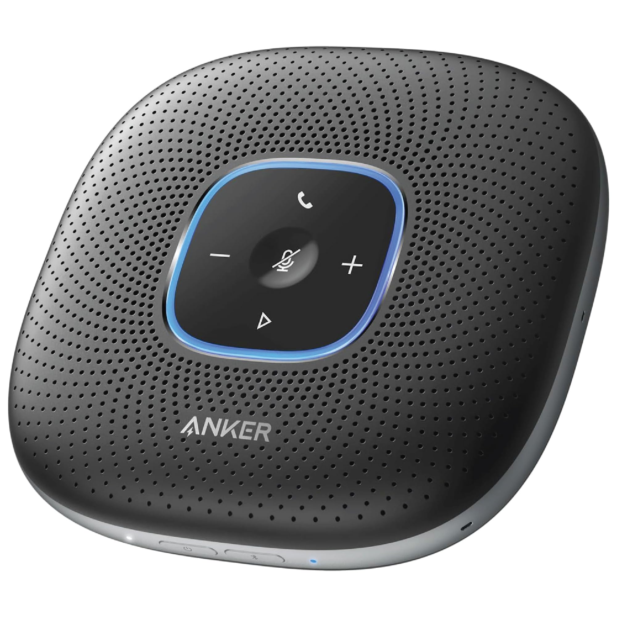 ANKER PowerConf Bluetooth Speakerphone with 6 Microphones, Enhanced Voice Pickup