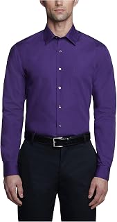Van Heusen Slim Fit Shirt in Poplin Solid Colour Cheap Formal Hem Poplin Solid Color Elegant Shirt for Men (Pack of 1)