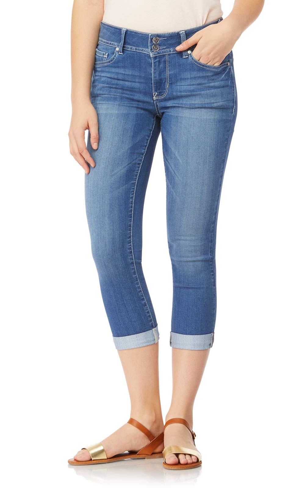 WallFlower Ultra Cropped Jeans for Women, Sizes 0-24