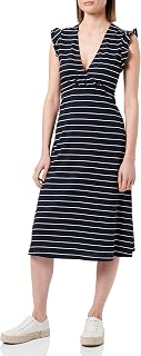 Only Onlmay Women's V Neck Midi Dress