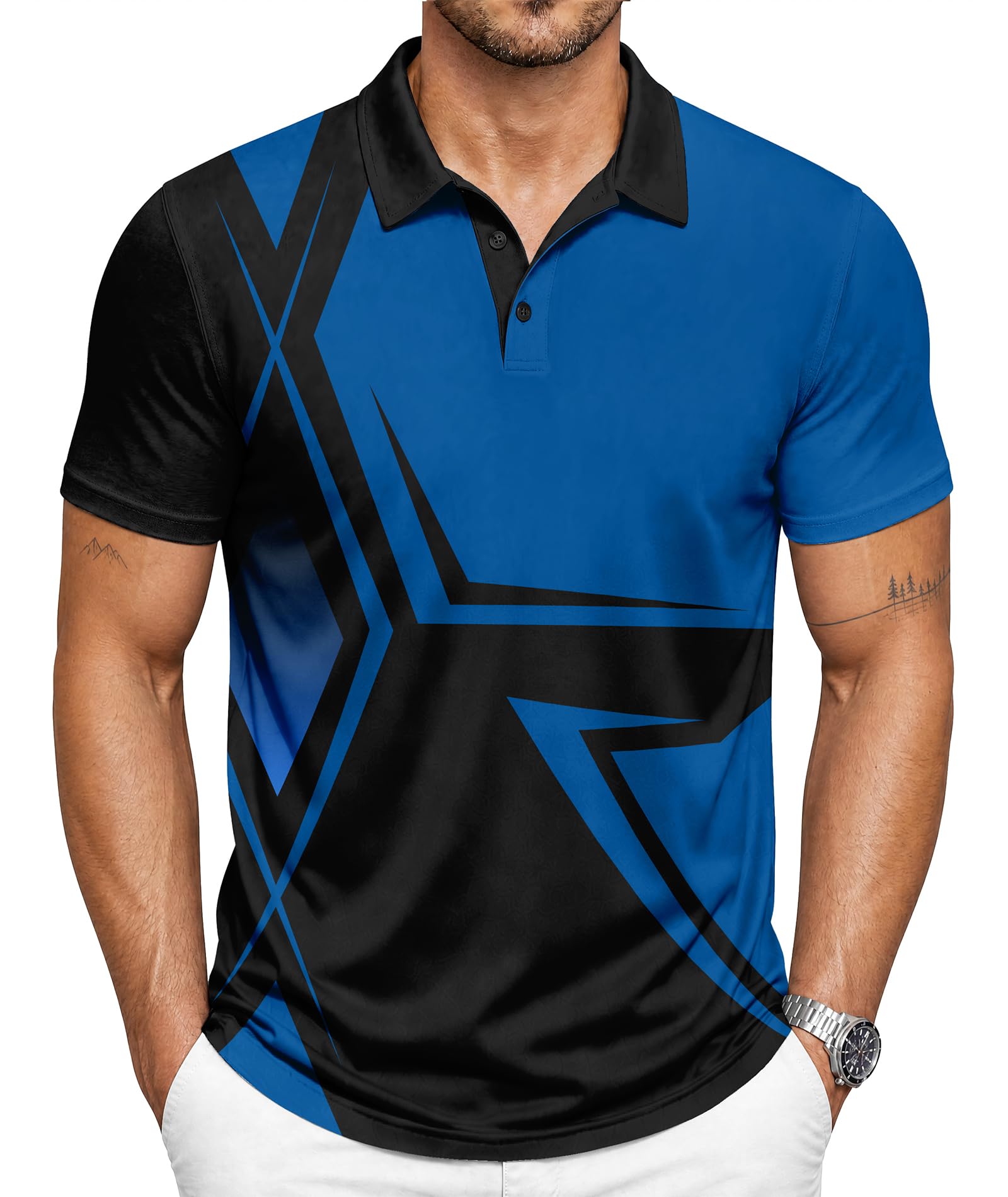 SCODI tactical polo shirt mens short sleeve polo shirt mens athletic golf t shir