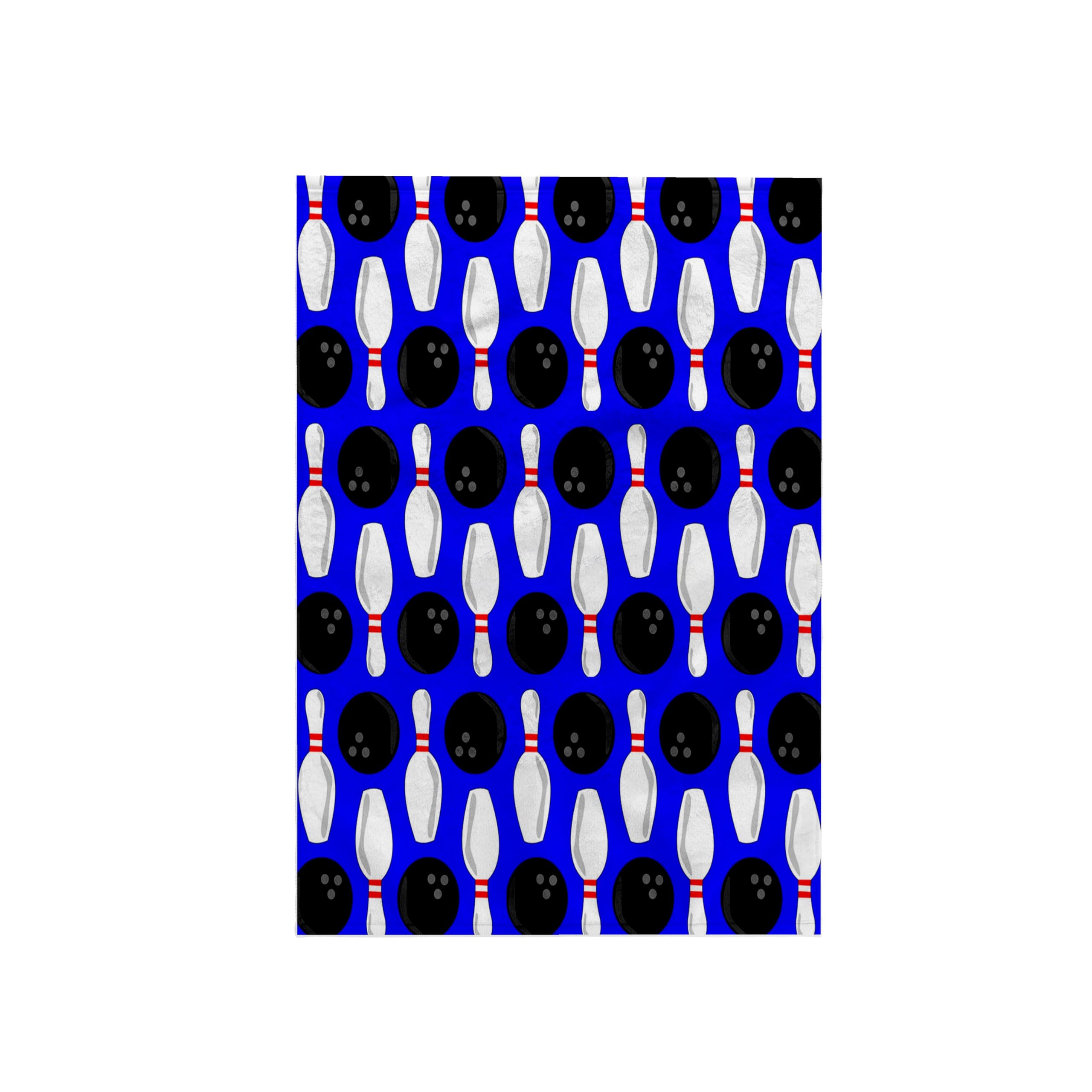 3D Rose TWL_31185_1 Blue Bowling Print, 15" x 22"