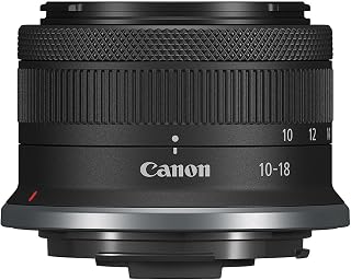 Canon RF-S10-18mm F4.5-6.3 is STM Lens | Mirrorless Ultra-Wide-Angle Zoom Lens, Great for Vlogging & Selfies, Compact & Lightweight, for Video, Travel, Landscapes