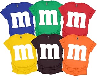 M Faces Halloween Shirt, Customizable Faces Graphic Tee, Halloween Costume Tshirts, Family and Friends Group Event Shirts Multiple Colors