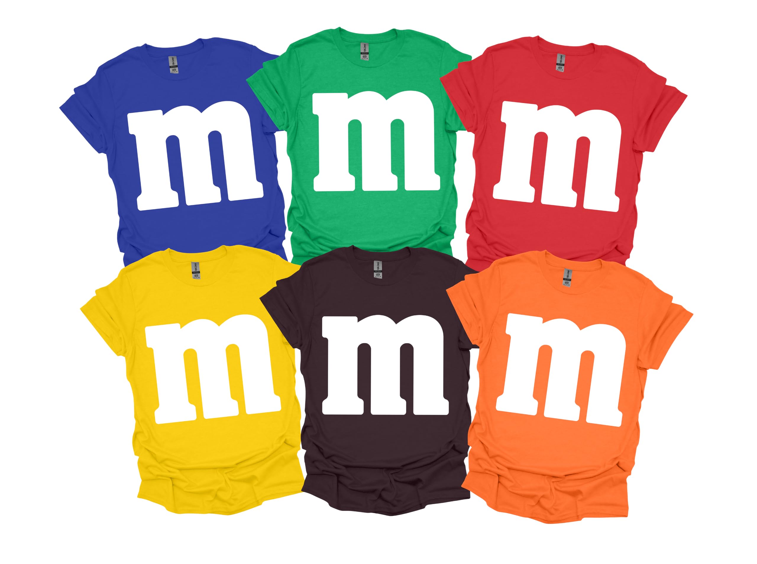 M Faces Halloween Shirt, Customizable Faces Graphic Tee, Halloween Costume Tshir