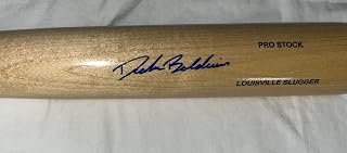 Drake Baldwin Atlanta Braves Autographed Signed Bat Beckett Witness Hologram
