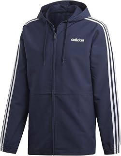 adidas Essentials 3 Stripes Woven Windbreaker Jacket Men