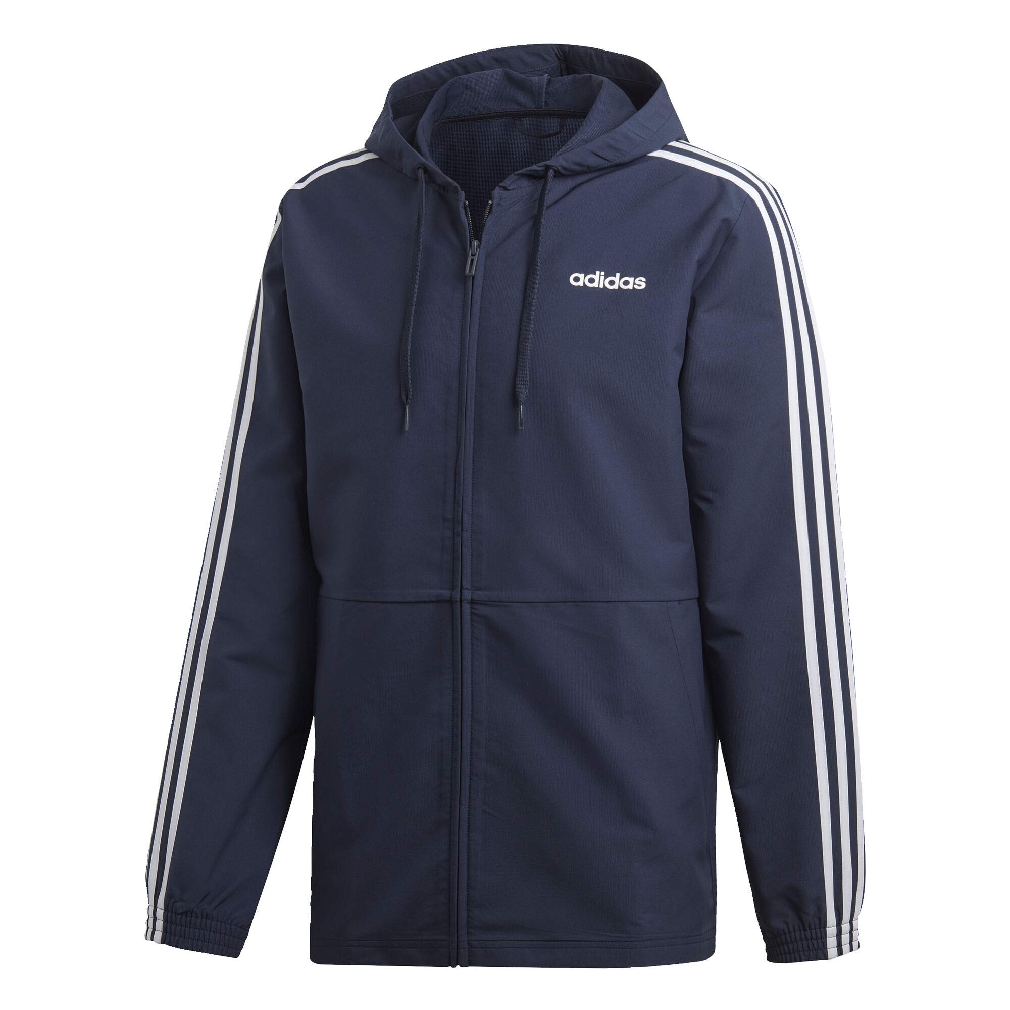 adidas Essentials 3 Stripes Woven Windbreaker Jacket Men