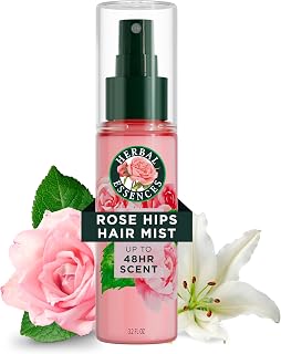 Herbal Essences Hair Perfume for Women, Rose Scent | Hair Mist Fragrance Spray, Frizz Control, 3.2 fl oz, for all Hair Types