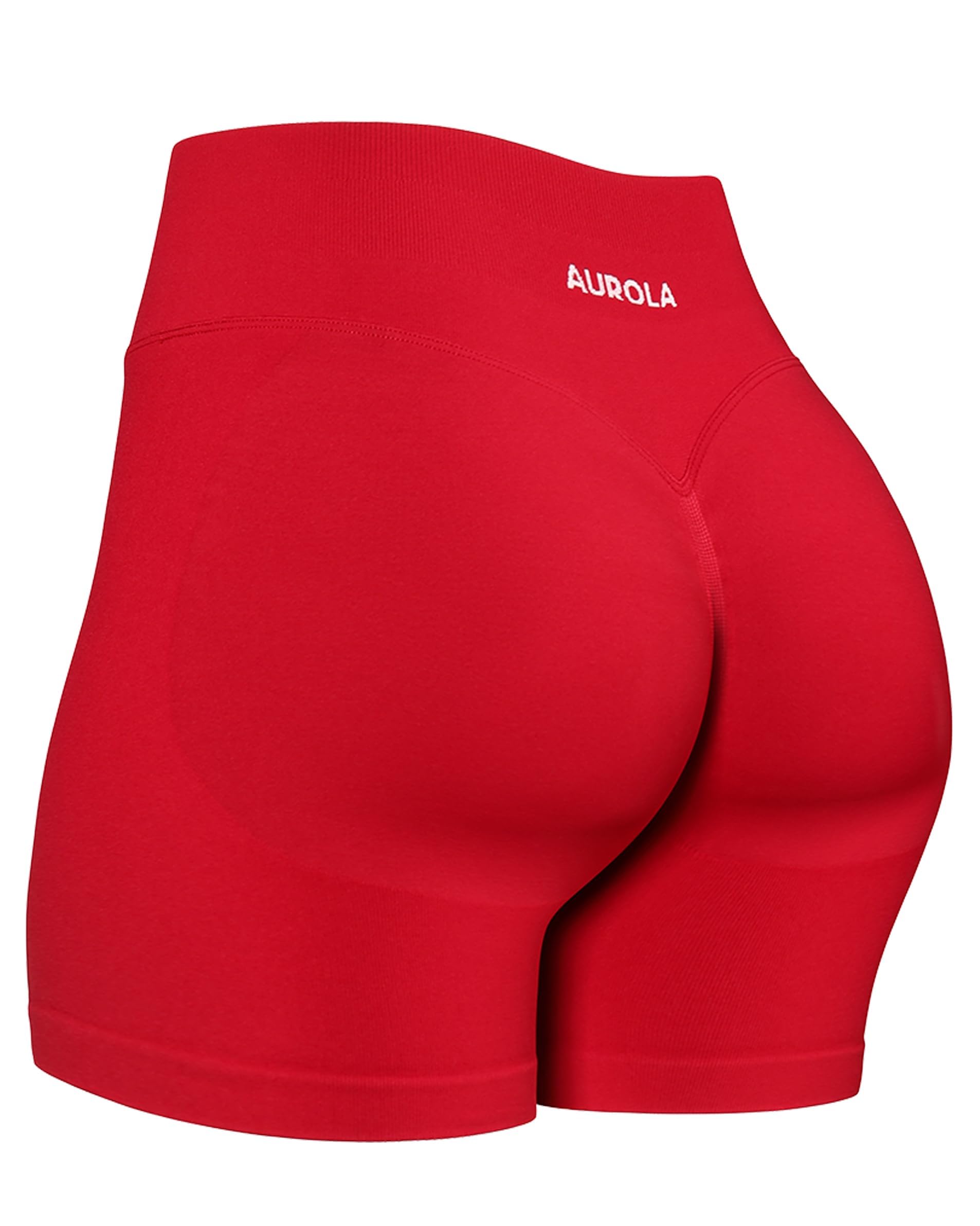 AUROLA Power Pro Seamless Mid Rise Athletic Shorts for Women 4"/ 5"