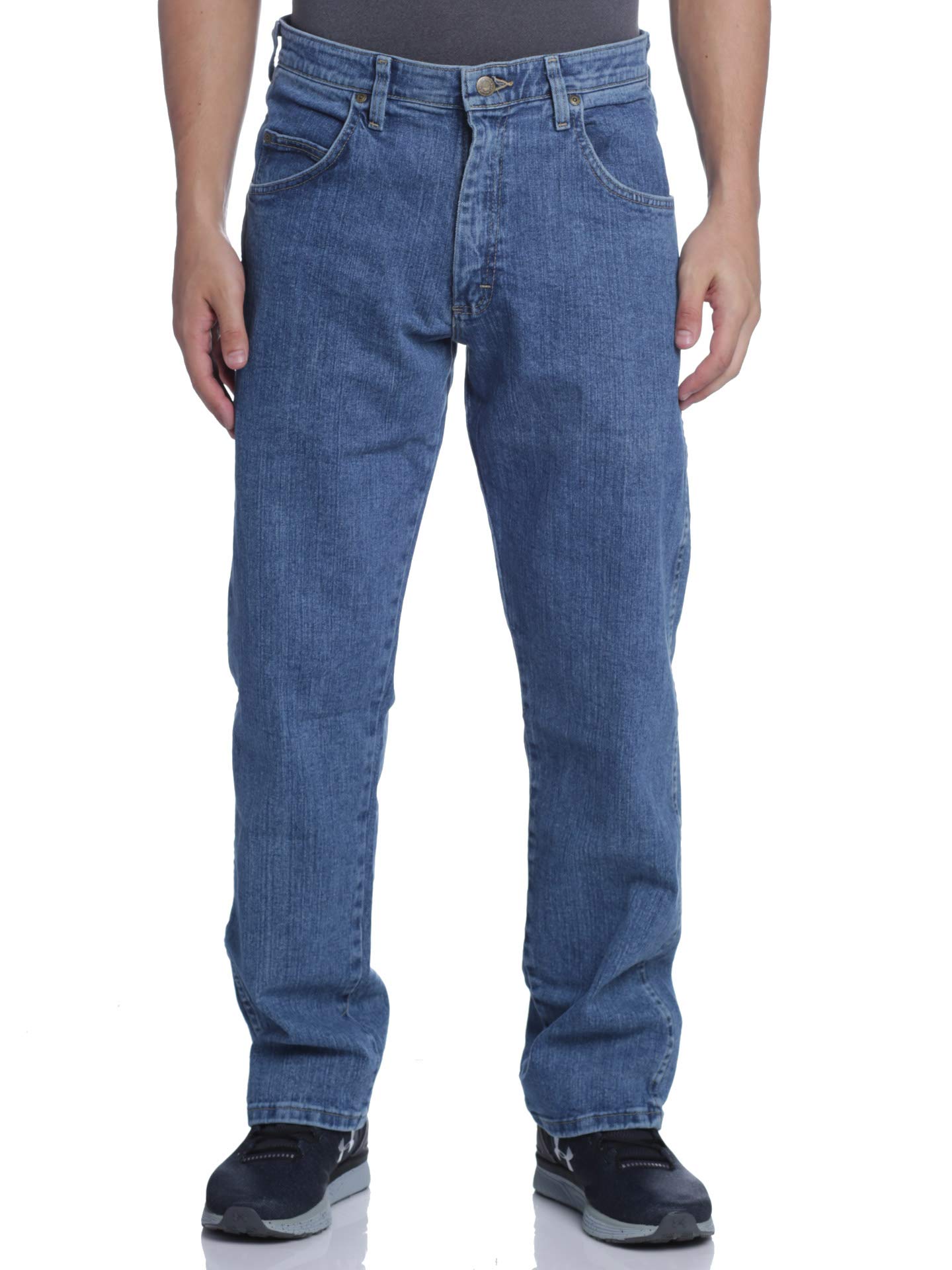 Wrangler メンズ パフォーマンスシリーズ レギュラーフィット デニムジーンズ