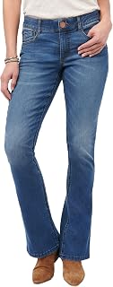 Democracy Women's Petite Ab Solution Itty Bitty Boot Jean, Blue Artisanal, 4P