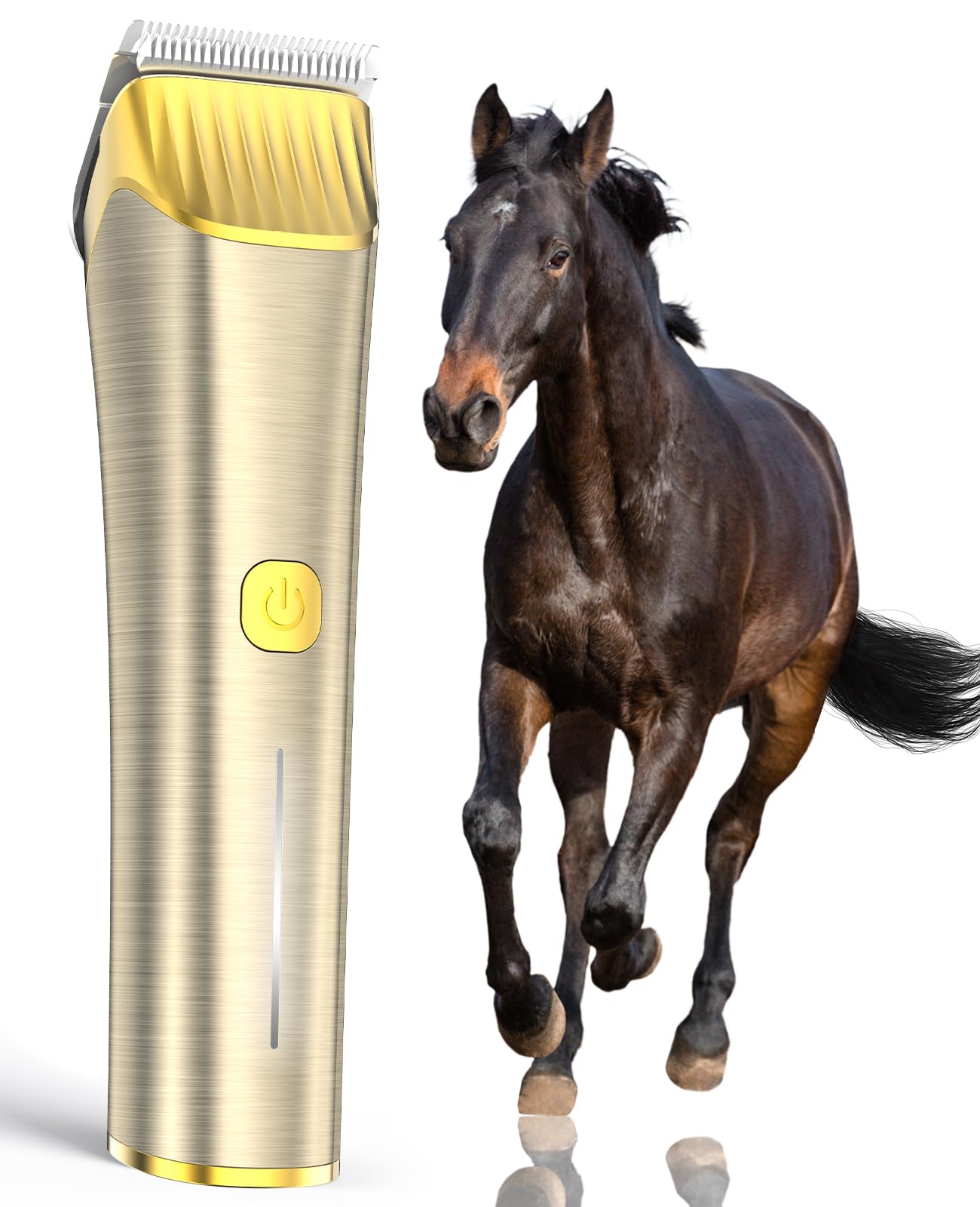 oneisall Cordless Horse Clippers for Horse Grooming RK 034 | Detachable stainles