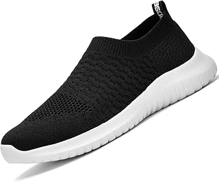 konhill Men's Walking Tennis Slip-ins Shoes, Casual Sneakers