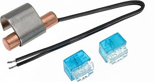 W10316760 Refrigerator Thermistor Sensor with Clip Fit for Whirlpool and for Sears Refrigerator Replace WP10316760 AP4538142 PS2580944 W10323459 12791417