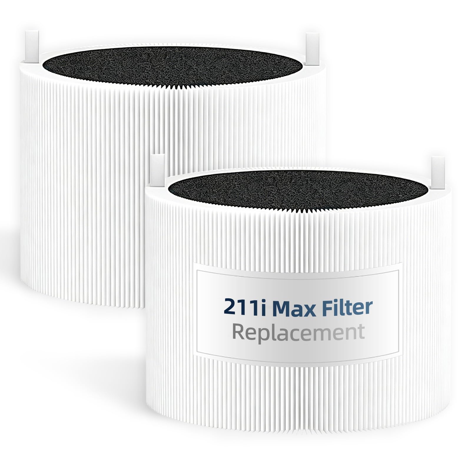 2-Pack 211i Max Air Purifier Filter for BLUEAIR Blue Pure 211i Max 3-IN-1 Ture H