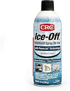 CRC Ice-Off Windshield Spray De-Icer, 12 Wt Oz, Pack of 1
