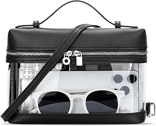 KKXIU Clear Crossbody Bags for Women Purses for Concerts Sports