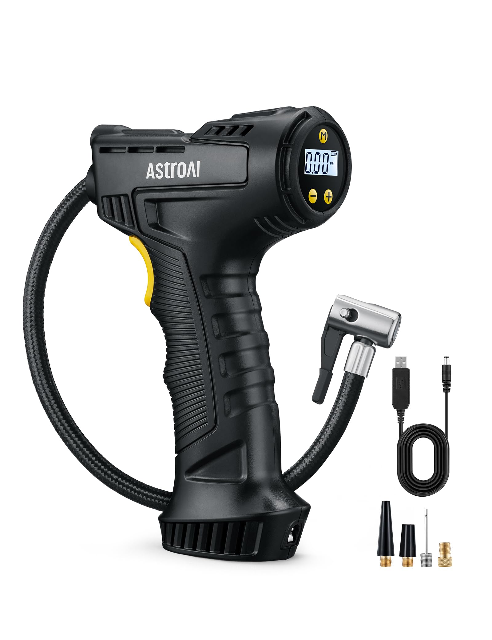 AstroAI Car Tyre Inflator Cordless Air Compressor, 150PSI Portable Handheld | El