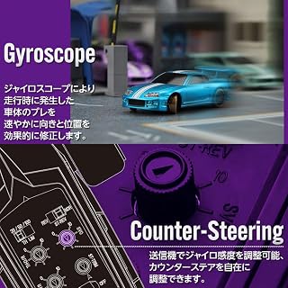 【Official Japan Product】Hitec Turbo Racing C65 Drift Car Silver Gray After-Sales Support 2.4GHz Technical Approval Fault Exchange Compensation Japanese Instruction Manual 30-Minute Continuous Run 1/76