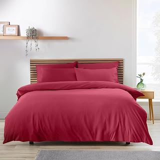 Catherine Lansfield So Soft Super King Duvet Cover Set, Pink