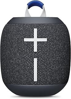 Ultimate Ears WONDERBOOM 4 Portable Waterproof Bluetooth Speaker | Big Bass, 360-Degree Sound, Dustproof Floating Speaker With 40 m (131ft) Range - Black