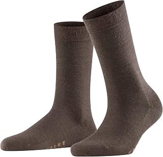 FALKE Women's Softmerino Socks Virgin Wool Cotton Breathable Anti-Odour