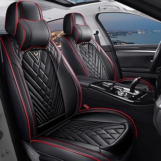 Car Seat Cover for Nissan Frontier 2000-2026,Nappa Leather Seat Covers