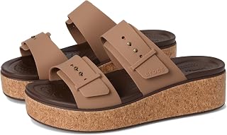 Crocs Brooklyn Cork Buckle, Women's Sandals