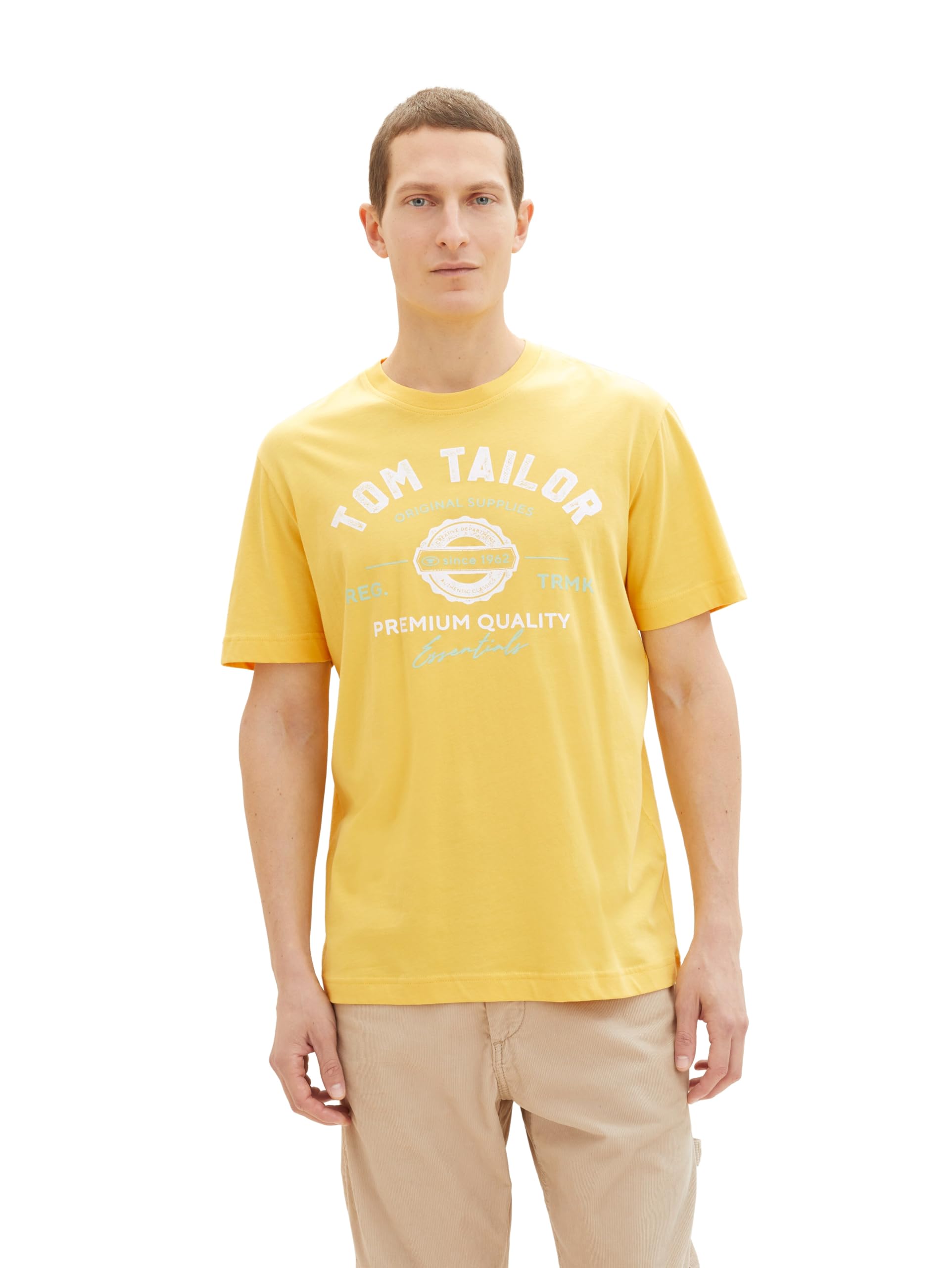 TOM TAILOR Men's logo print T-shirt