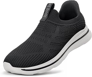ODCKOI Men's Sneakers Hands Free Slip On Lightweight Sports Shoes