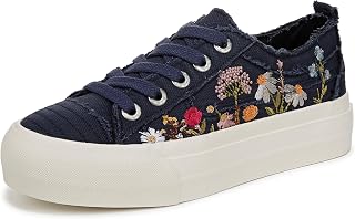 Blowfish Malibu Women's Sadie-Sun Platform Sneaker, Low top Sneakers
