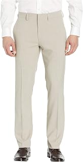 Kenneth Cole Reaction Pantaloni da Uomo in Tessuto Elasticizzato Slim Fit