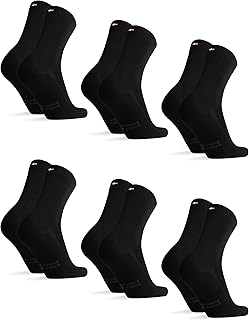 DANISH ENDURANCE Bamboo Socks, Anti Sweat Socks, 3 & 6-pack