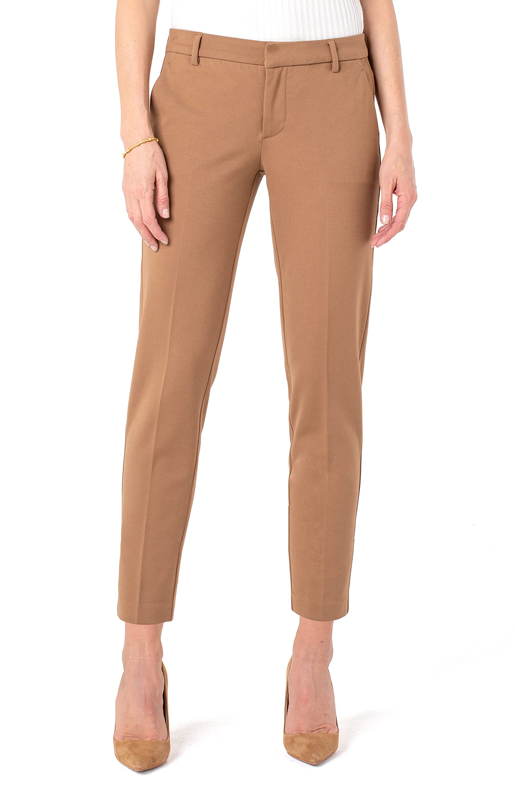 Liverpool Los Angeles Kelsey Slim Leg Trousers in Super Stretch Ponte Knit