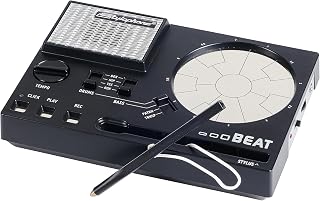 Stylophone Beat - Compact Stylus Drum Machine | 4 Drum Kits & 4 Bass Sounds | Rhythm Machine Beat Maker | Drum Loop Machine