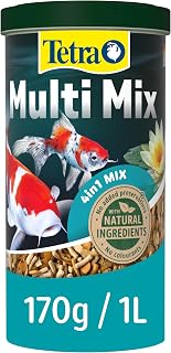 Tetra Multi Mix Pond Fish Food Variety 170g - biologically balanced for mixed fish stock