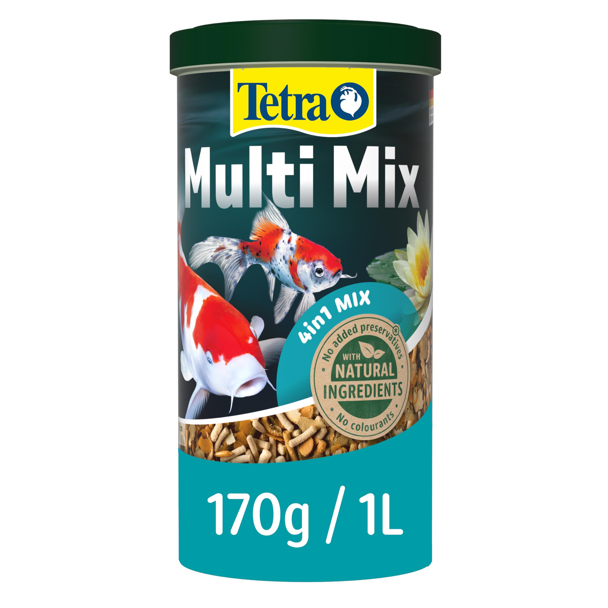 Tetra Multi Mix Pond Fish Food Variety 170g - biologically balanced for mixed fi