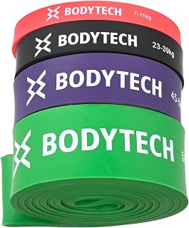 [Amazon.co.jp Exclusive] Body Tech Training Tube, Pull Up Tube, Resistance Band, Pull Ups, Muscle Training, Rubber Tube